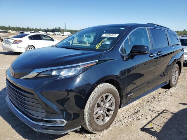 toyota sienna xle 2021 5tdyrkec3ms004781