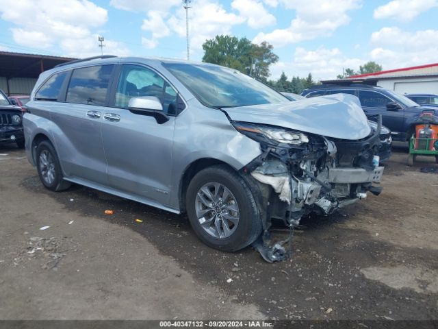 toyota sienna 2021 5tdyrkec3ms065211