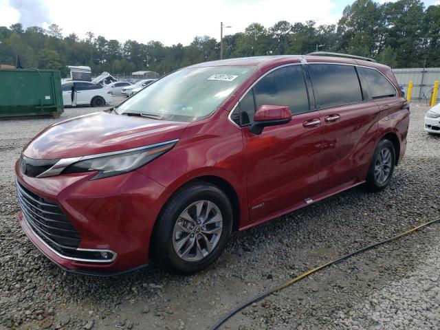 toyota sienna xle 2021 5tdyrkec3ms067668