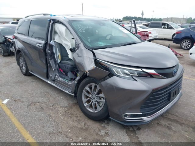 toyota sienna 2021 5tdyrkec4ms067095