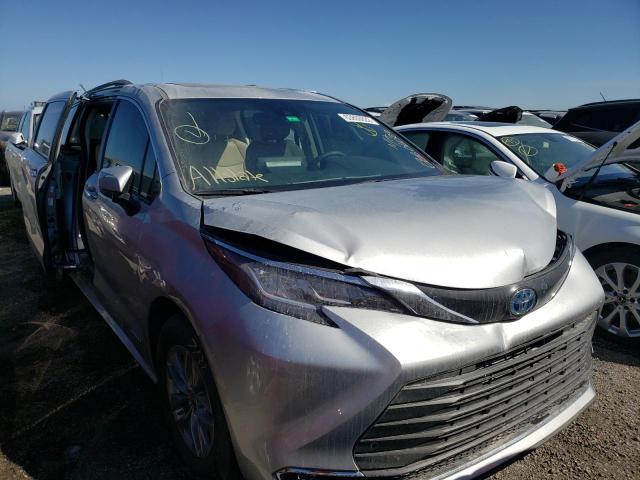 toyota sienna xle 2021 5tdyrkec4ms070675