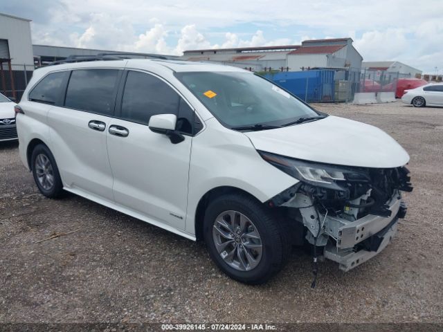 toyota sienna 2021 5tdyrkec5ms032386