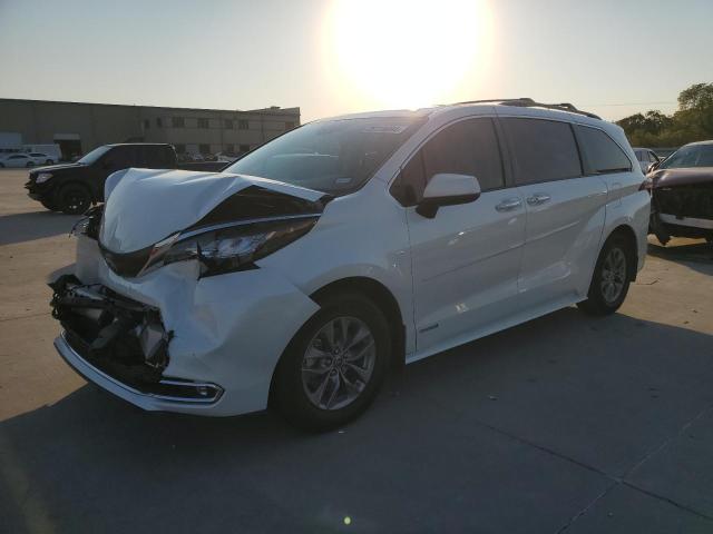 toyota sienna xle 2021 5tdyrkec5ms044652