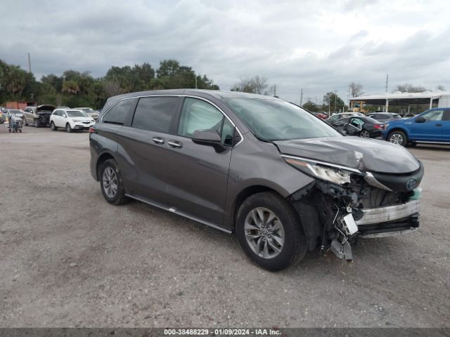 toyota sienna 2022 5tdyrkec5ns119559