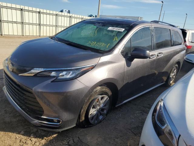 toyota sienna xle 2023 5tdyrkec5ps149650