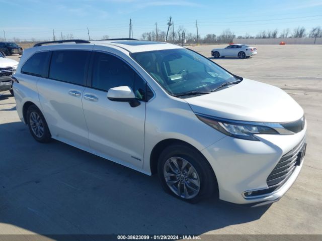 toyota sienna 2021 5tdyrkec6ms043087