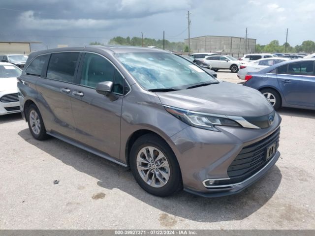 toyota sienna 2022 5tdyrkec6ns125693