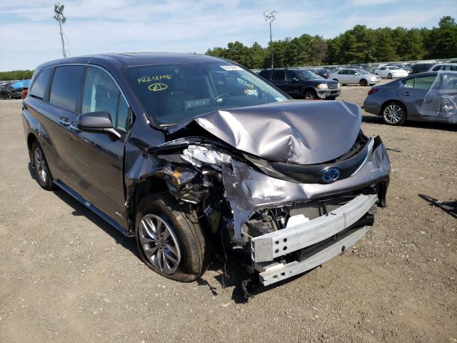 toyota sienna xle 2021 5tdyrkec7ms028629