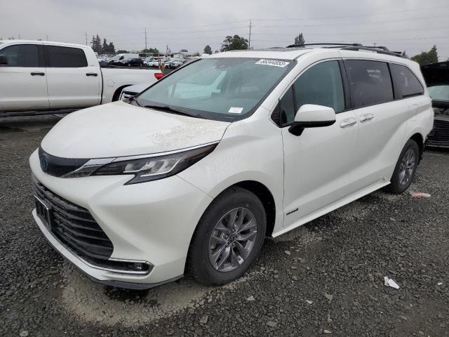 toyota sienna xle 2021 5tdyrkec7ms046824