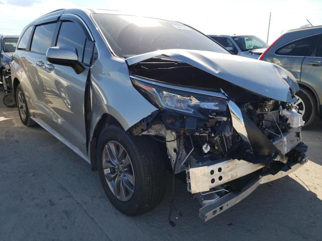 toyota sienna xle 2021 5tdyrkec7ms068550