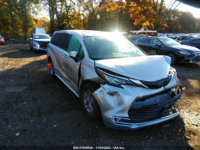 toyota sienna 2021 5tdyrkec8ms027702