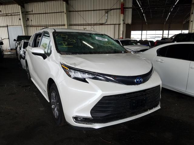 toyota sienna xle 2021 5tdyrkecxms001649