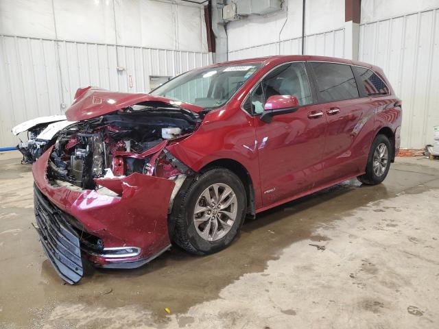 toyota sienna xle 2021 5tdyrkecxms020329