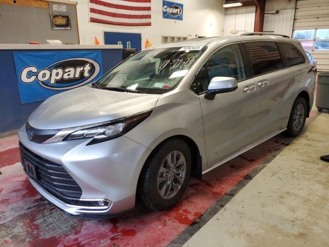 toyota sienna xle 2021 5tdyskfc0ms033349