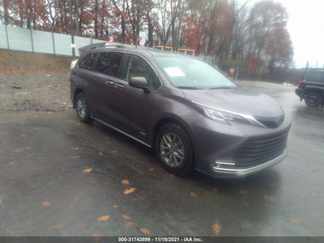 toyota sienna 2021 5tdyskfc1ms015829