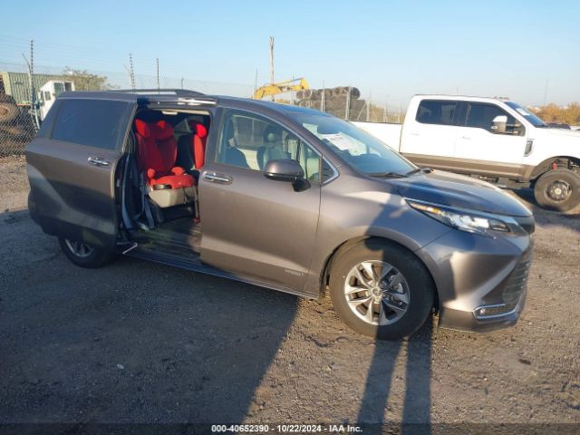 toyota sienna 2021 5tdyskfc4ms018594