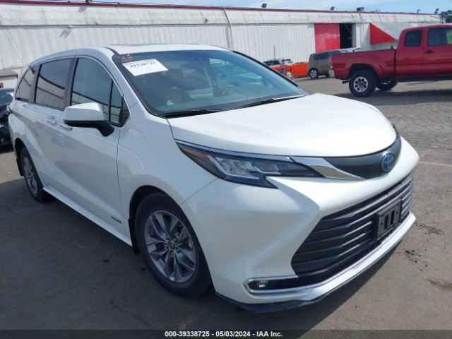 toyota sienna 2021 5tdyskfc4ms022063