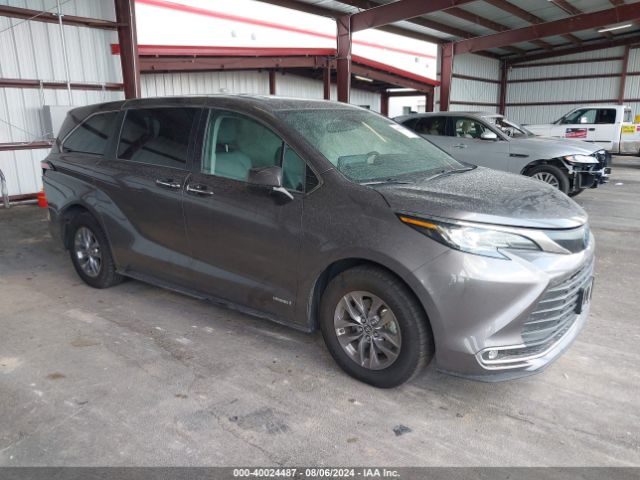 toyota sienna 2021 5tdyskfc4ms025738