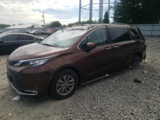 toyota sienna xle 2022 5tdyskfc4ns043805