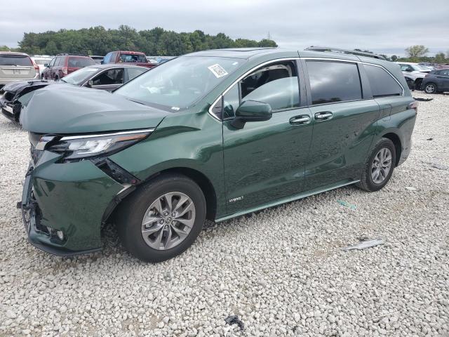 toyota sienna xle 2021 5tdyskfc5ms038305