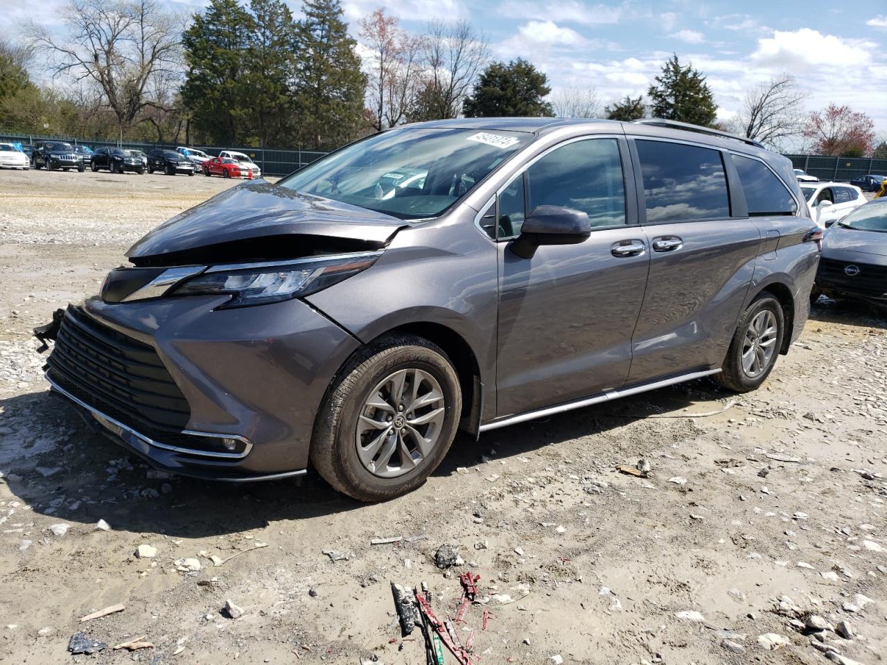 toyota sienna 2023 5tdyskfc7ps077238