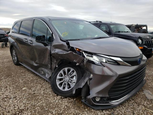 toyota sienna xle 2021 5tdyskfc9ms024231