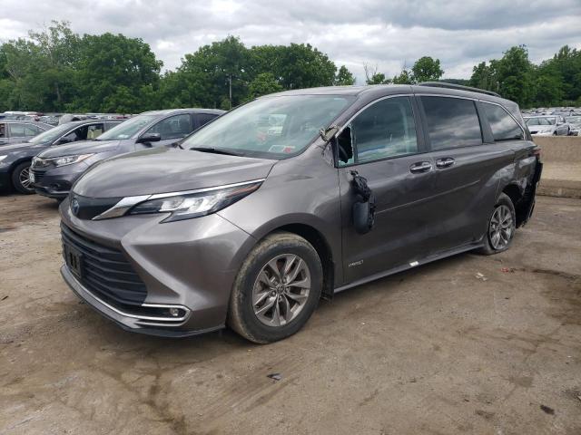 toyota sienna xle 2021 5tdyskfc9ms040347