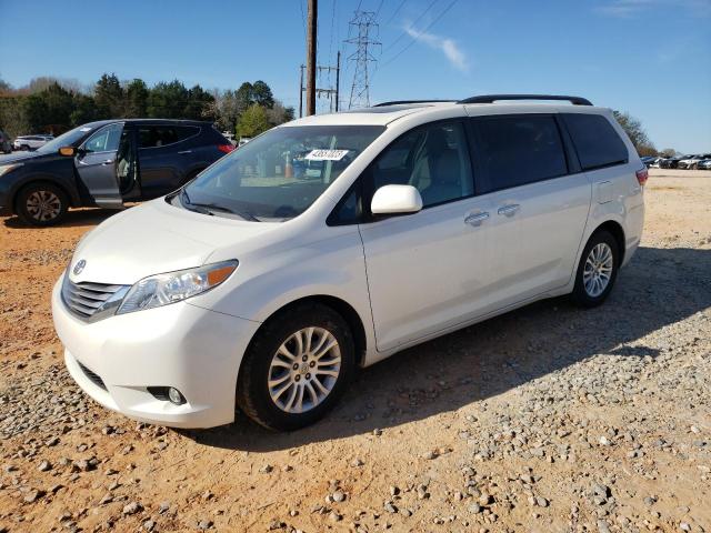 toyota sienna xle 2017 5tdyz3dc0hs772232