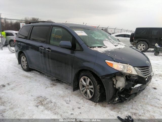 toyota sienna 2017 5tdyz3dc0hs813765