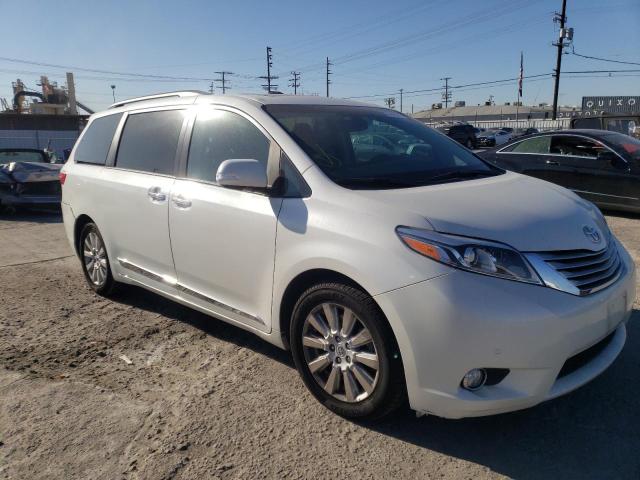 toyota sienna xle 2017 5tdyz3dc0hs814155