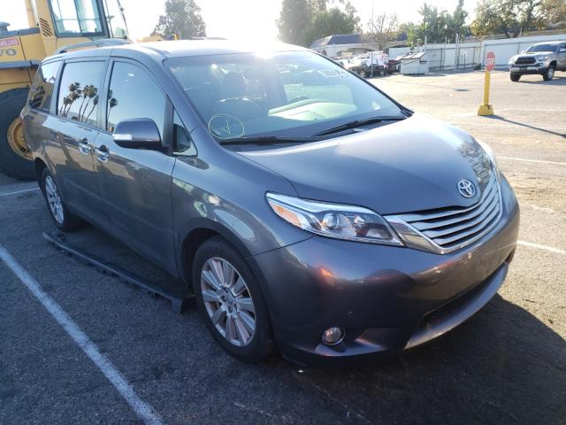 toyota sienna xle 2017 5tdyz3dc0hs856809