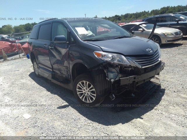 toyota sienna 2017 5tdyz3dc1hs838738