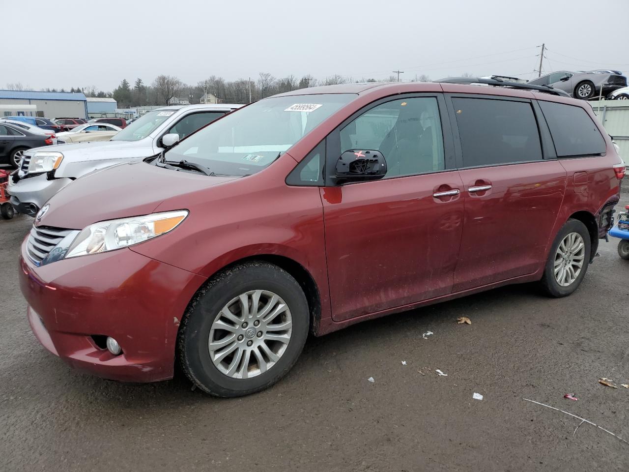 toyota sienna 2017 5tdyz3dc1hs840571