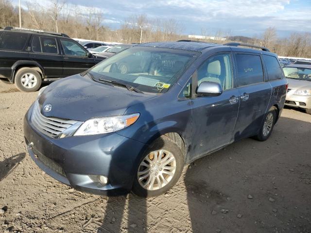 toyota sienna xle 2017 5tdyz3dc1hs865339