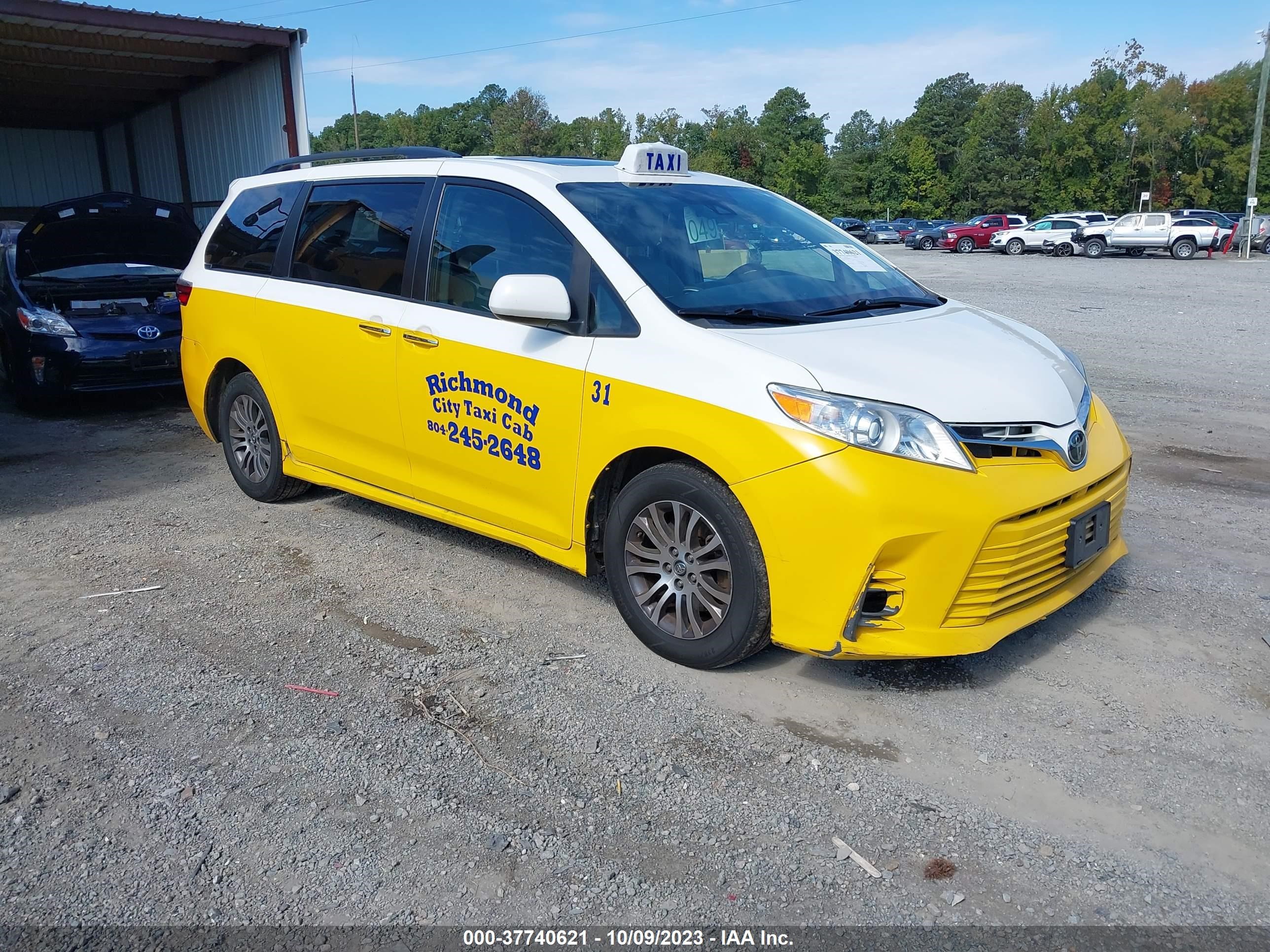 toyota sienna xle 2020 5tdyz3dc1ls050079