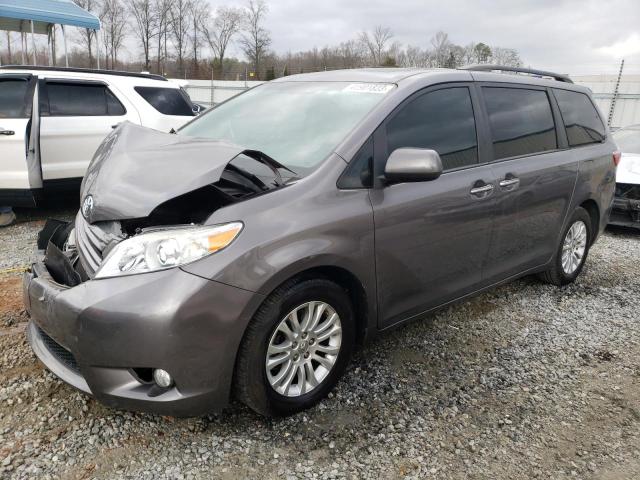 toyota sienna xle 2017 5tdyz3dc2hs771857