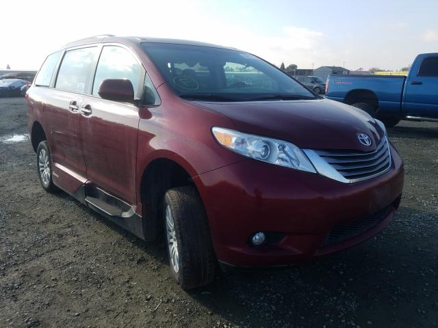 toyota sienna xle 2017 5tdyz3dc2hs813573