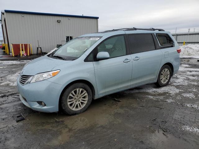 toyota sienna xle 2017 5tdyz3dc2hs848887