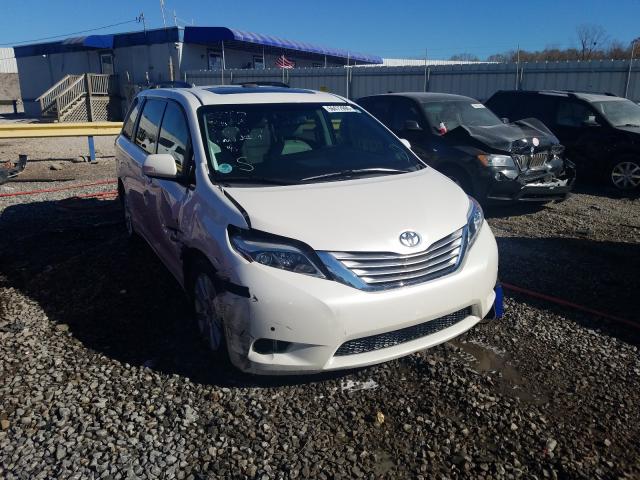 toyota sienna xle 2017 5tdyz3dc2hs861543