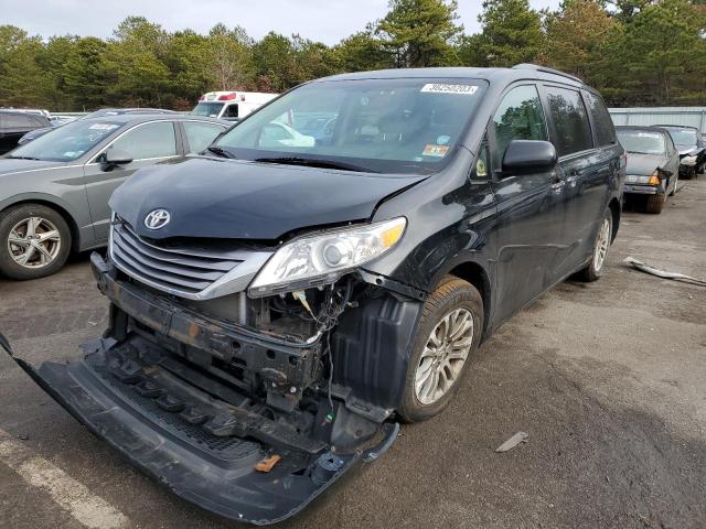 toyota sienna xle 2017 5tdyz3dc2hs891318