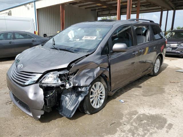 toyota sienna xle 2017 5tdyz3dc3hs817051