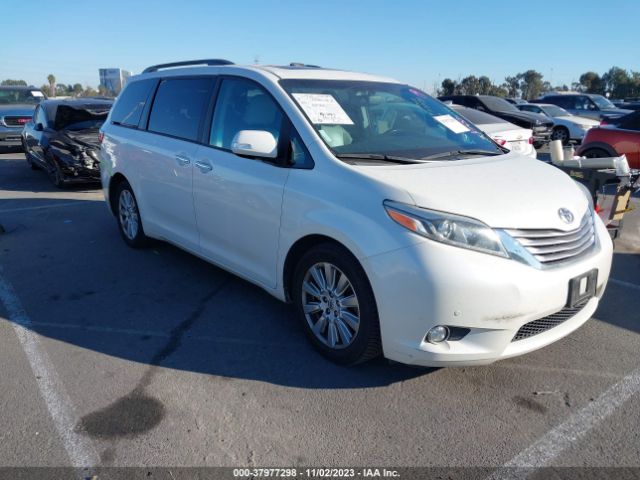 toyota sienna 2017 5tdyz3dc3hs885544