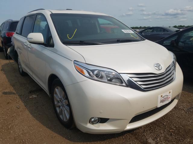 toyota sienna xle 2017 5tdyz3dc4hs815423