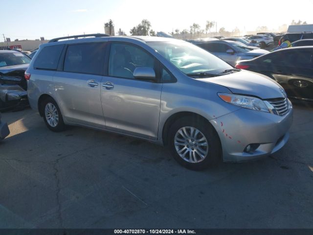 toyota sienna 2017 5tdyz3dc4hs825496