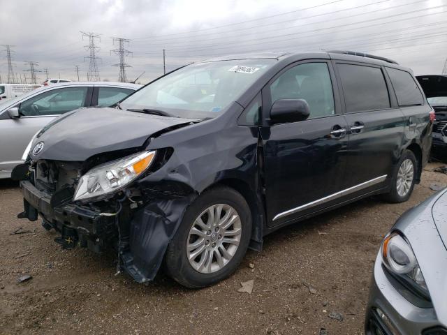 toyota sienna xle 2017 5tdyz3dc4hs857087