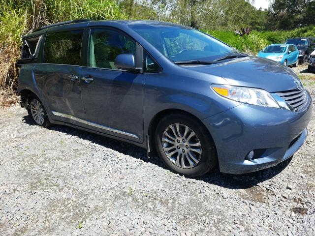 toyota sienna 2017 5tdyz3dc4hs865657