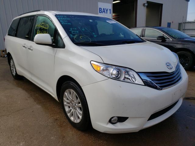 toyota sienna xle 2017 5tdyz3dc4hs869742