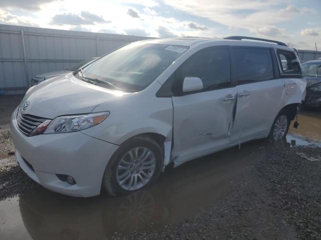 toyota sienna xle 2017 5tdyz3dc5hs767639