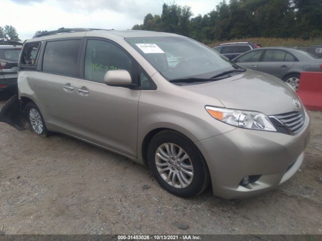 toyota sienna 2017 5tdyz3dc5hs768094