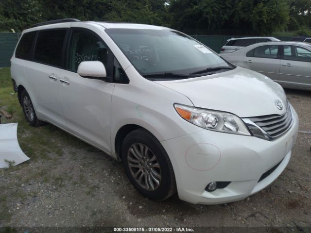 toyota sienna 2017 5tdyz3dc5hs796882